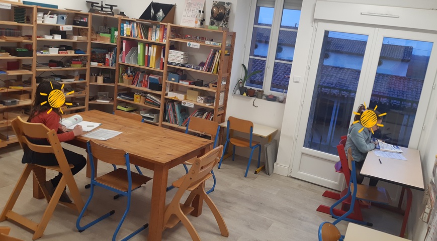 classe CE1 CE2 CM1 CM2 école privée Haute Garonne