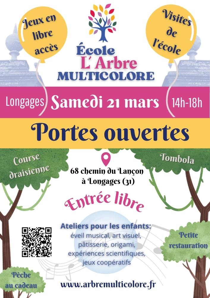 portes ouvertes école alternative Haute Garonne