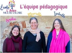 enseignantes équipe pédagogique école alternative